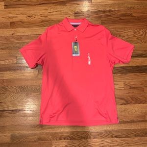NWT Roundtree & Yorke Short-Sleeve Supima Solid Polo Size Large